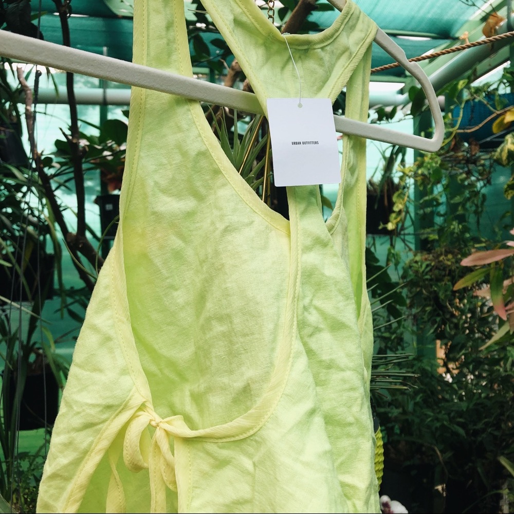 Neon Yellowish Green Tank-Top